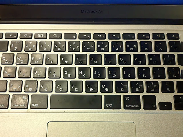 MacBook Airのキーボード
