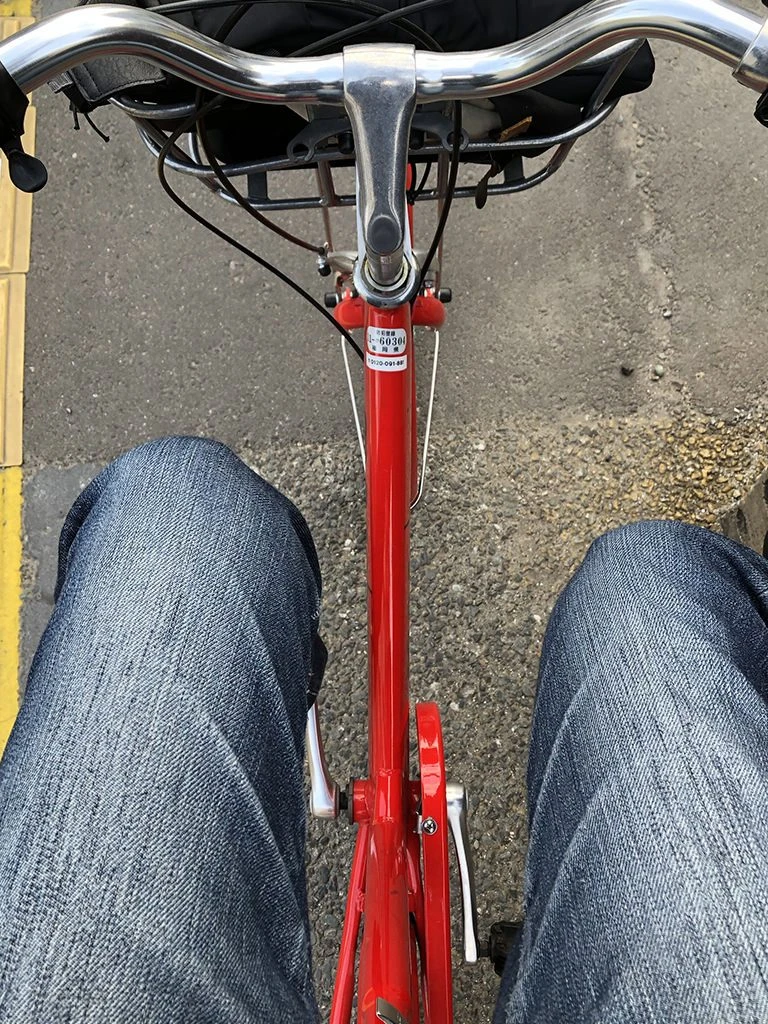 足回りがちょっと窮屈