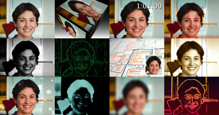 CamTwistのエフェクトの一例