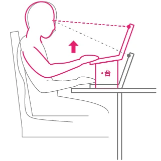 専用台や箱で高さを稼ぐ