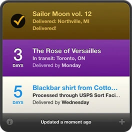 DeliveriesのWidgets
