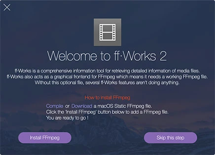 ff·Worksのスプラッシュ画面