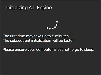 AIエンジンの初期化